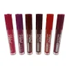 Five colored lip gloss sets, white table display style Item Picture